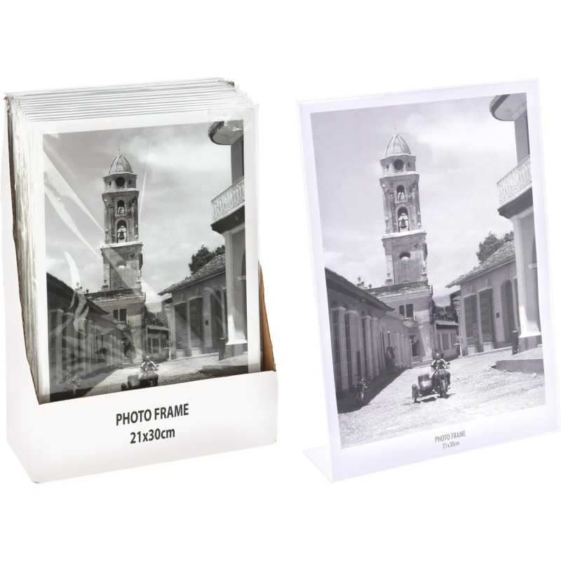 Fotoram Transparent Plast 21x30 cm
