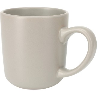 Mugg Vit Svart Grå Beige Keramik