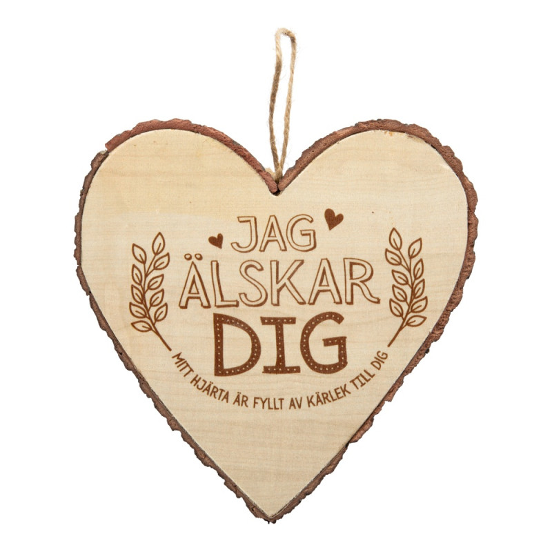 Hjärta Trä Jag Älskar Dig wooden heart Hjärta Trä Jag Älskar Dig wooden heart