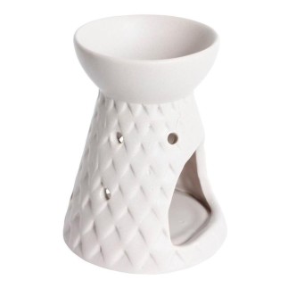 Oljebrännare Aromalampa Beigegrå 10 cm