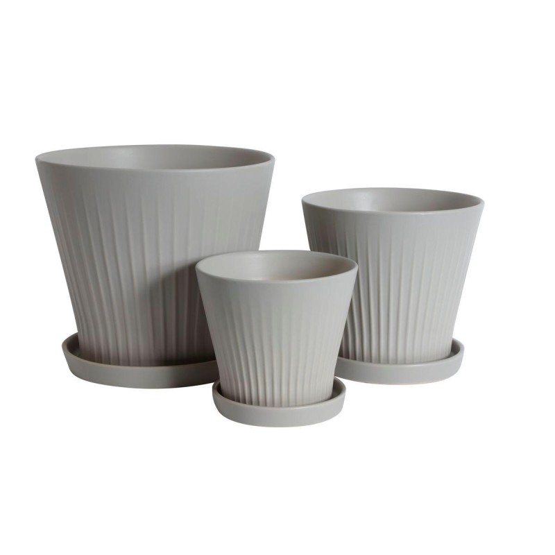 Kruka Beige/Grå 3-set Kruka Beige/Grå 3-set