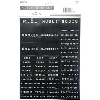 Etiketter Badrum Tvättstuga 