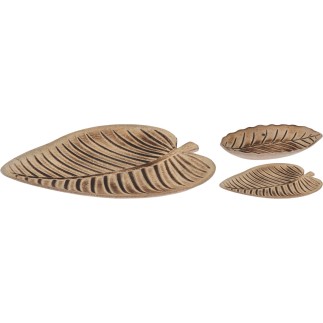 Fat Dekoration Trä Avlångt