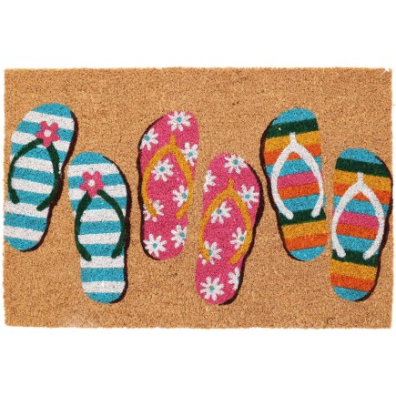 Dörrmatta Hello 59x39 cm