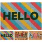 Dörrmatta Hello 59x39 cm Dörrmatta Hello 59x39 cm