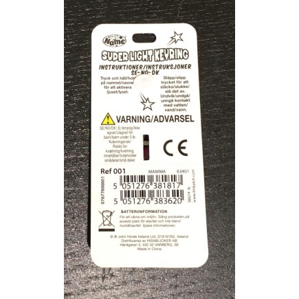 Nyckelring ELISE Super Light Keyring