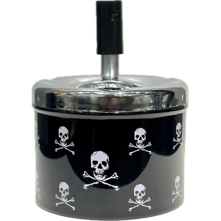 Askfat Döskallar Snurr Metall