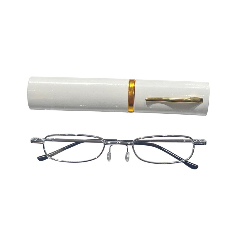 Duga Läsglasögon 1.5 med fodral silver