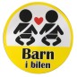 Stickers Barn i bilen 19,5cm Stickers Barn i bilen 19,5cm