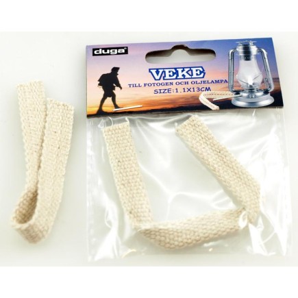 Veke 4-pack 1,1x13cm fotogenlampa oljelampa