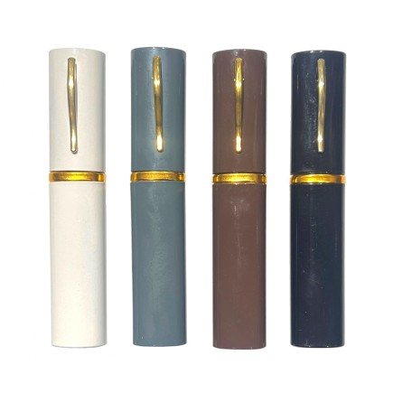 Läsglasögon 1.0-3.5 silver svart brun grå med fodral