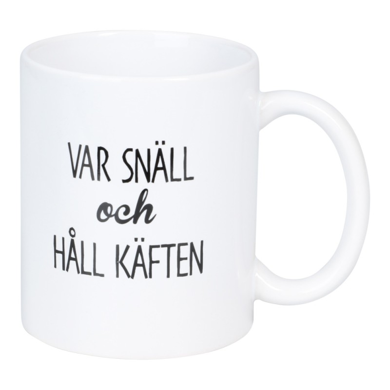 Mugg Håll Käften Mugg Håll Käften