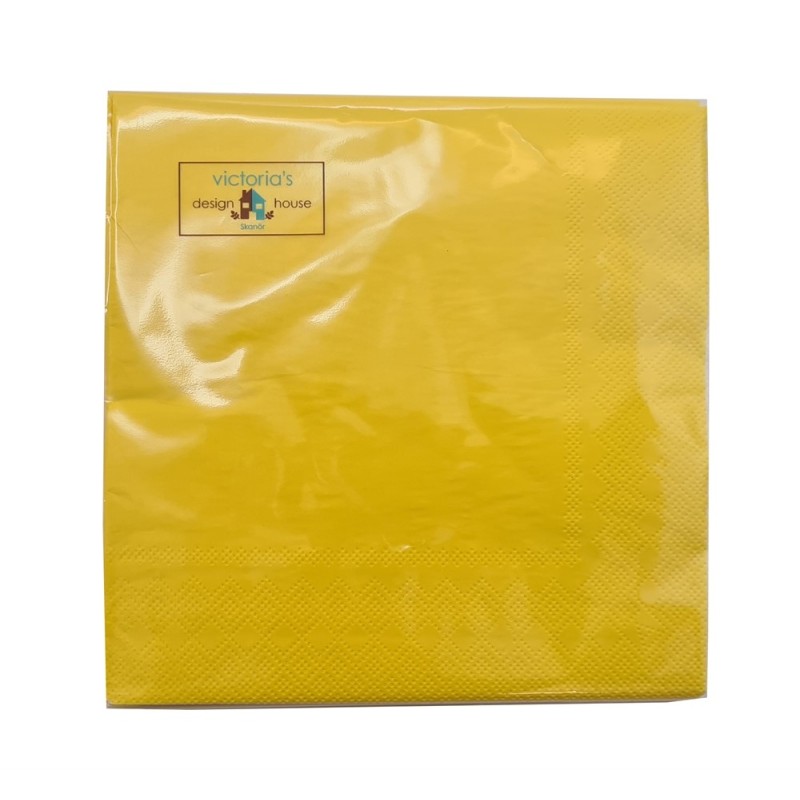 Servett Påsk Gul 20-pack