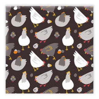 Servetter Tupp modern 33x33 20-pack