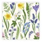 Kaffeservetter Landskapsblomma 25x25cm 20-pack