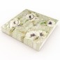 Servetter Blommor Vita 33x33 cm 20-pack