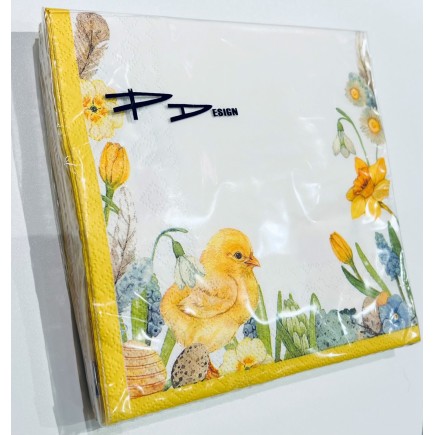 Servetter Påsktid 33x33 cm 20-pack