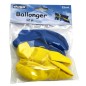 Ballonger Gul Blå 12-pack 25 cm student Ballonger Gul Blå 12-pack 25 cm student