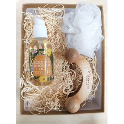 Massageset Olja/Massagerulle