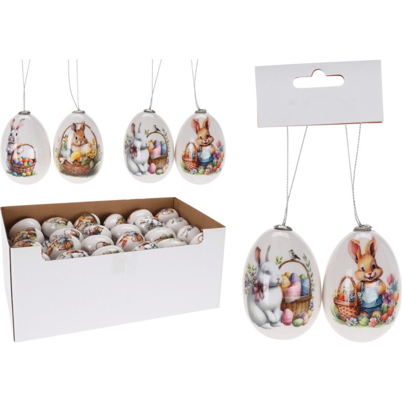 Påskägg 2-pack 6,5 cm