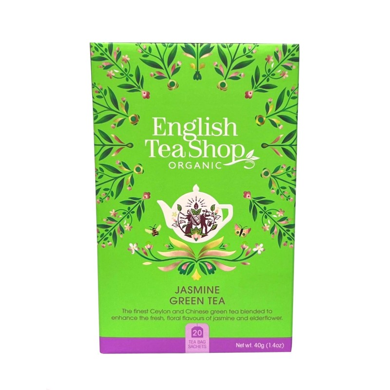 Te Jasmin/Fläder & Grönt te 20 påsar EKOLOGISKT