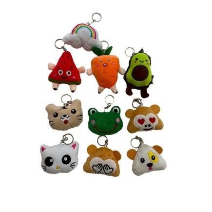 Nyckelring Mjukis Hund
