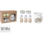 Aromaset Brännare Oljor 6 delar Aromaset Brännare Oljor 6 delar