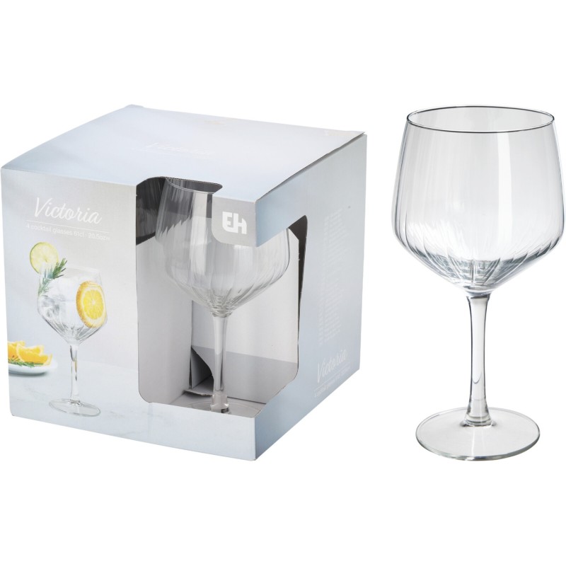 Gin & Tonic Glas Drinkglas Gintonic 4-pack 
