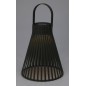Solcellslampa Svart Lampa 14 cm