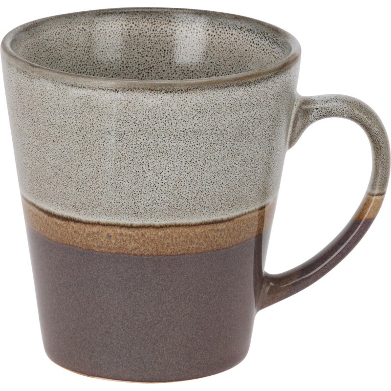 Mugg Grå/Brun Keramik 30 cl Mugg Grå/Brun Keramik 30 cl