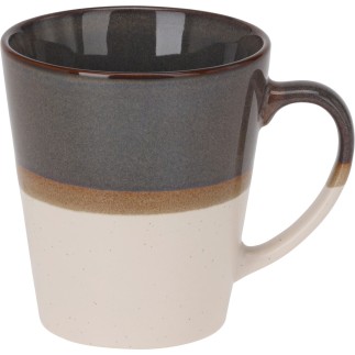 Mugg Grå/Brun Keramik 30 cl