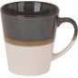 Mugg Grå/Brun Keramik 30 cl Mugg Grå/Brun Keramik 30 cl