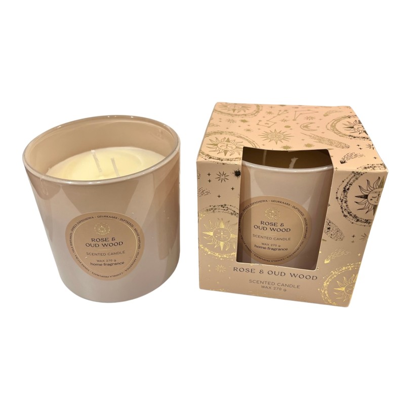 Doftljus Rose & Oud Wood 10 cm Doftljus Rose & Oud Wood 10 cm