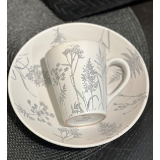 Skål Keramik Vit/Svart