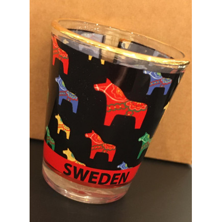 Shotglas Dalahäst