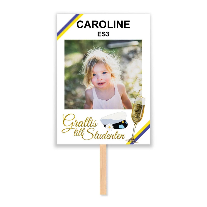 Studentskylt 50x70cm BUBBEL NR 19 Studentskylt 50x70cm BUBBEL NR 19