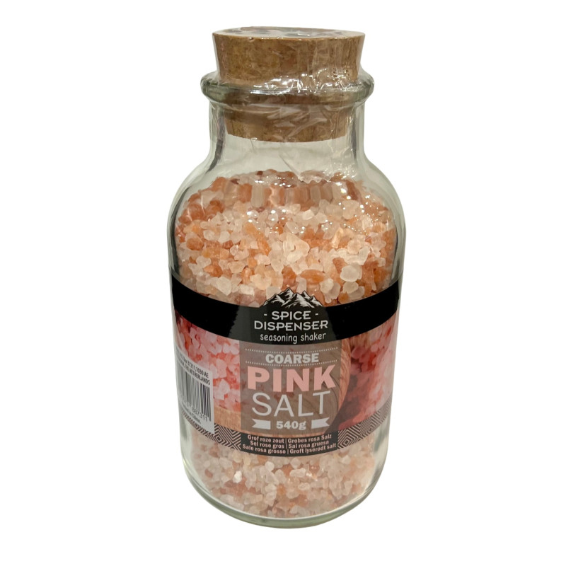 Rosa salt i flaska 540g