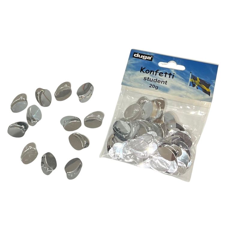 Konfetti Student Silver