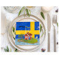 Servetter Sommarstuga 33x33 cm 20-pack