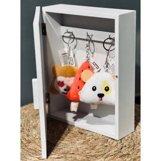 Nyckelring Mjukis Hund