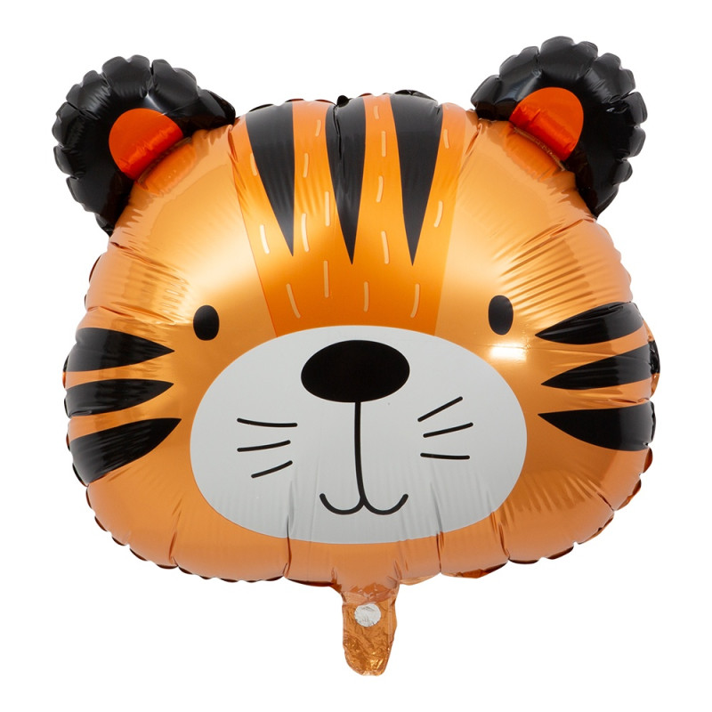 Ballong Tiger Folie 45 cm Ballong Tiger Folie 45 cm