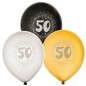 Ballong 50 år 6-pack Latex