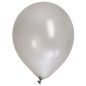 Ballong Metallic Silver 8-pack Latex