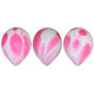 Ballong Rosa Marble Marmor 6-pack Latex