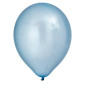 Ballong Blå Pearl Pärlemo 8-pack Latex