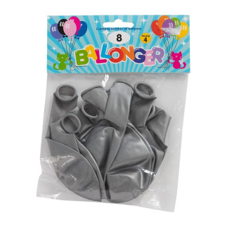 Ballong Silver 8-pack latex