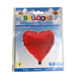 Ballong Hjärta Rött Folie 70x74 cm Ballong Hjärta Rött Folie 70x74 cm