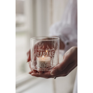 Majas Cottage Lykta Världens härligaste lärare 8x8 cm