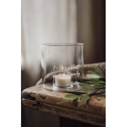 Majas Cottage Lykta Du är fantastisk!Tack för allt du gör för våra barn 10x10 cm