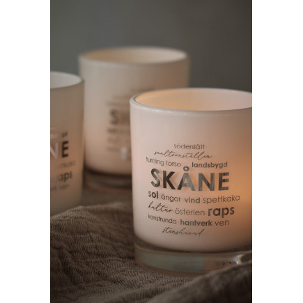 Majas Cottage Lykta Skåne Vit/Silver 8x9 cm